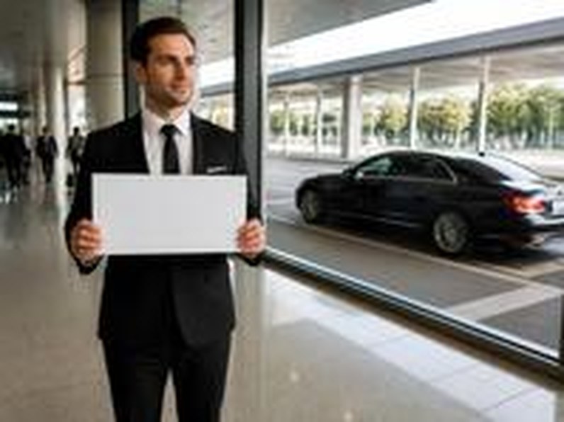 Chauffeur pickup at LaGuardia airport